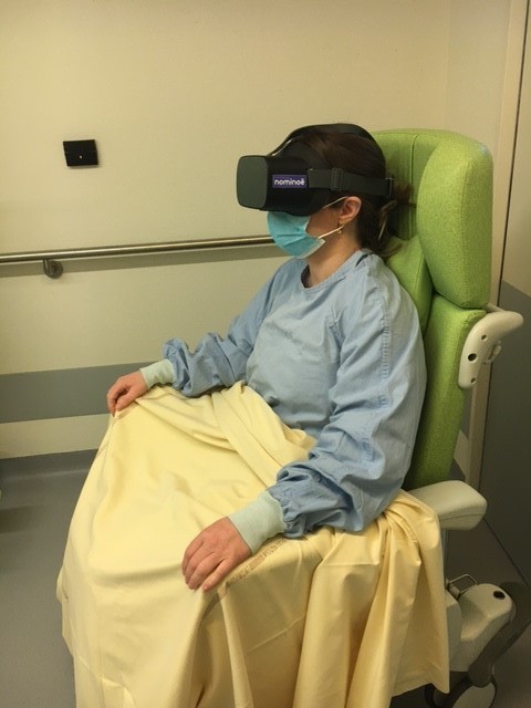 casques de réalité virtuelle pour les patients