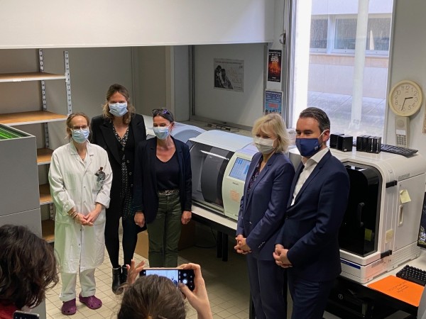 inauguration du système de pathologie numérique